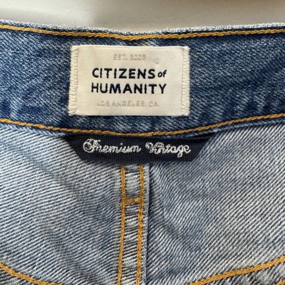 Citizens of Humanity Emery High-Rise Straight Cropped Jeans Size 27 - Picture 10 of 12
